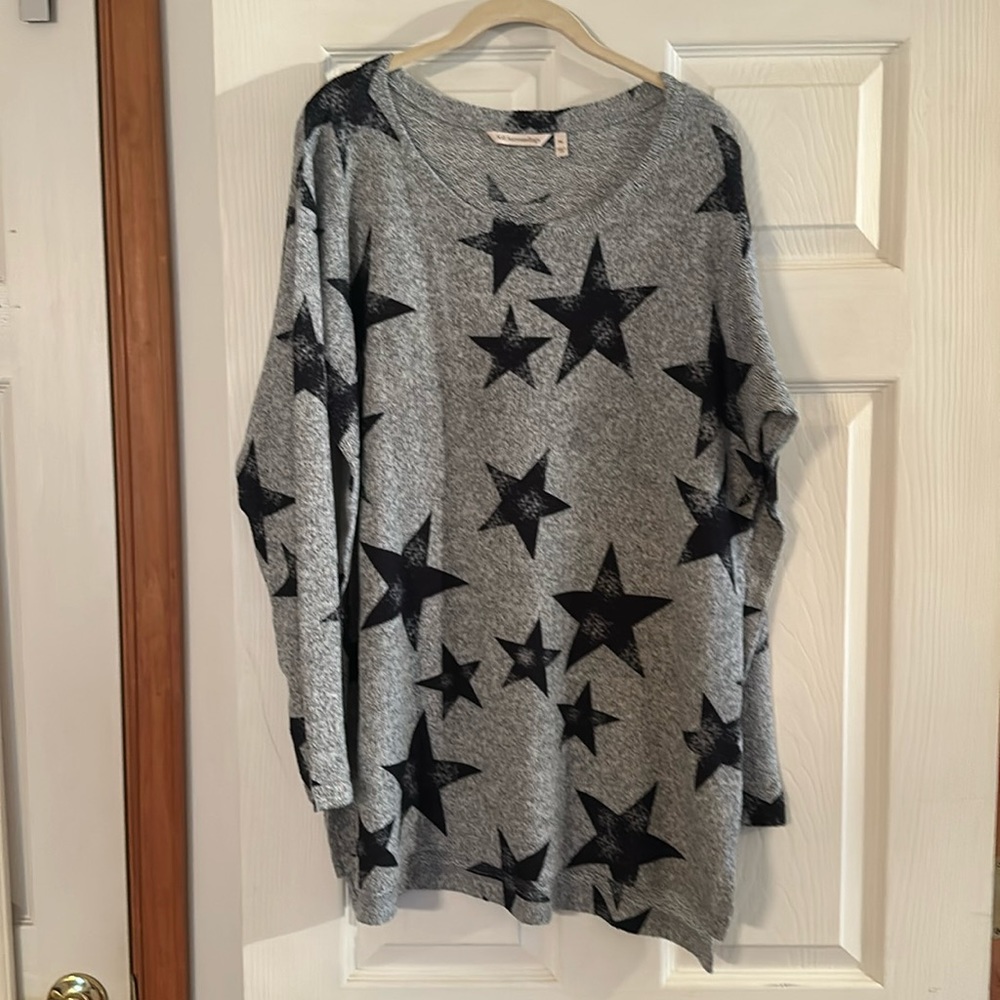 EUC SOFT SURROUNDINGS STAR SWEATER XL